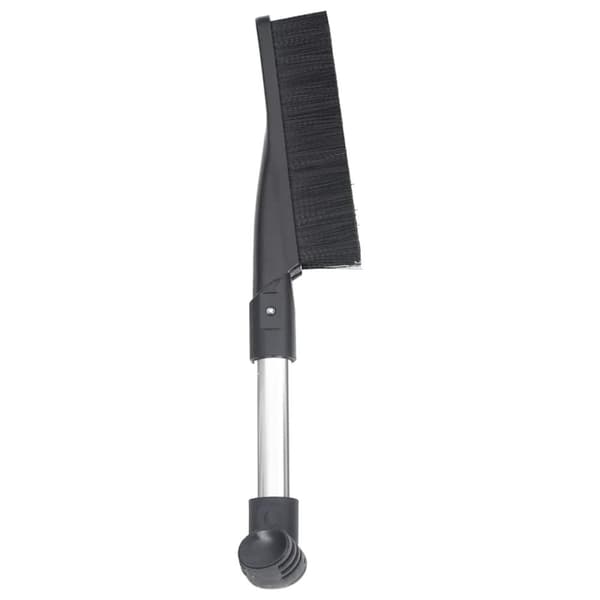 vidaXL Snöspade set 3-i-1 svart aluminium
