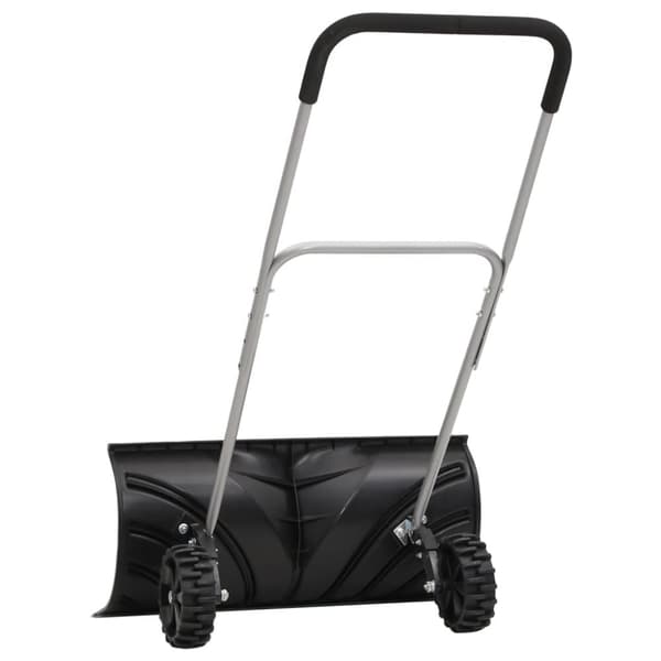 The Living Store Lumikola jatkovarrella musta 66 cm teräksinen aura -  Lumilapiot