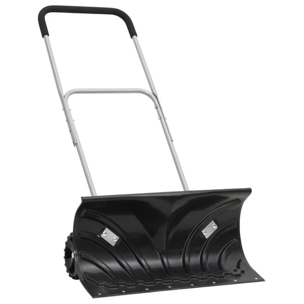 The Living Store Lumikola jatkovarrella musta 66 cm teräksinen aura -  Lumilapiot