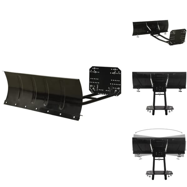 Snöskyfflar - Living Snöplog för ATV 115x38 cm svart