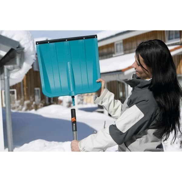 GARDENA Combisystem snöskyffel Längd 40 cm Nötningsbeständig Plastblad kyltålig upp till -40°