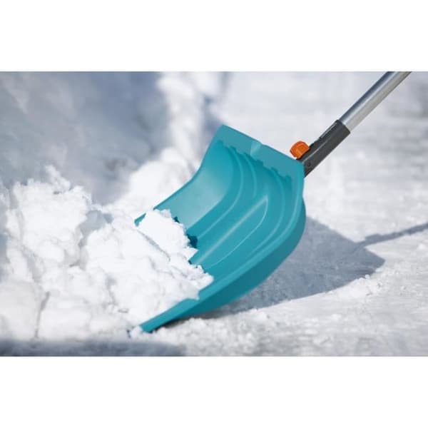 GARDENA Combisystem snöskyffel - Aluminiumblad som tål kyla upp till -40° - 50 cm