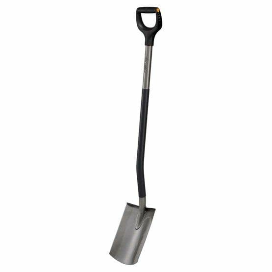 FISKARS ERGONOMISK LIGE SPADE GRÅ (1025375)