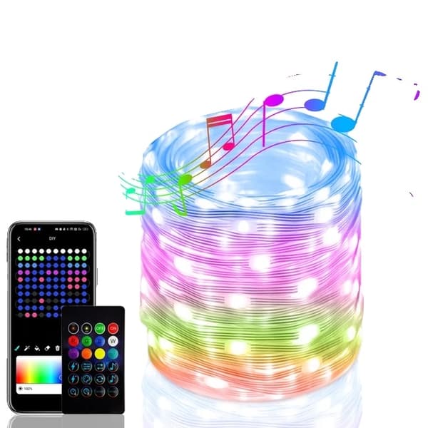 Julelys, Bluetooth-forbindelse, Vandtæt