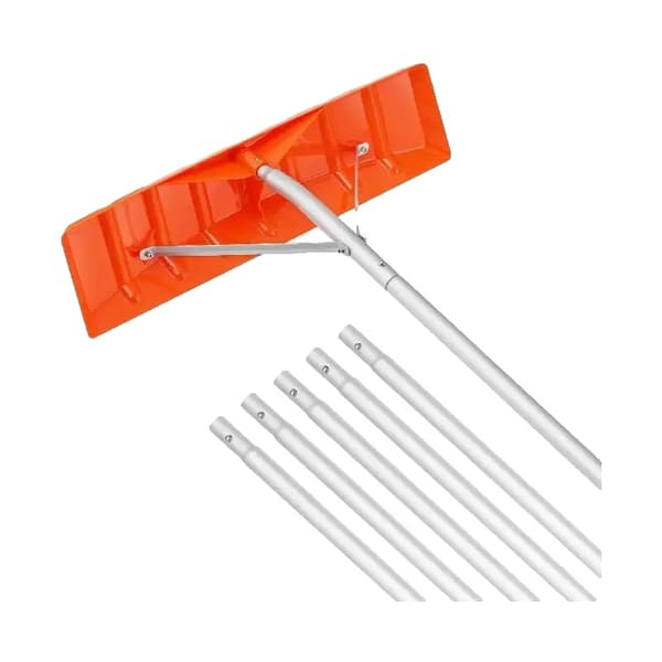 Sne Tagrake, 25" Plastblad, 21ft Rækkevidde, Letvægtsdesign