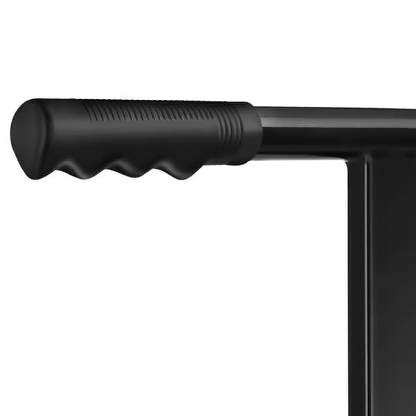 Sneskovl Muttler, ergonomisk, luftdæk med profil - sort/sølv