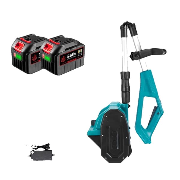 Elektrisk Snöskyffel, 2500W Borstlös Motor, 588VF Batteri,2 Batteri EU Kontakt, Elektrisk