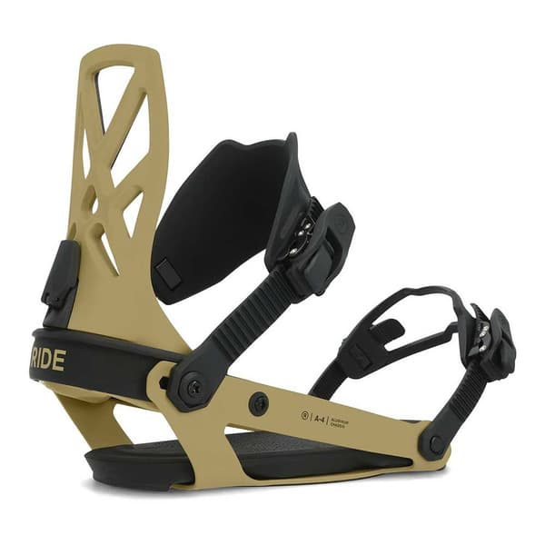Ride Snowboardbindningar A-4 Guld L