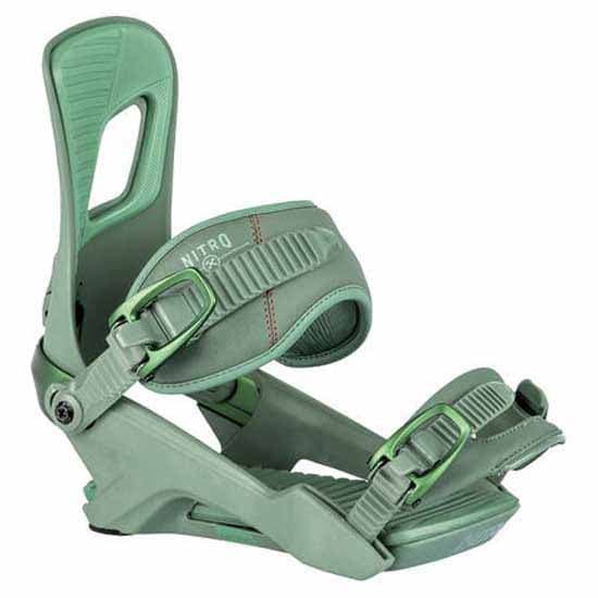 Nitro Snowboard Bindinger Rambler Grøn L