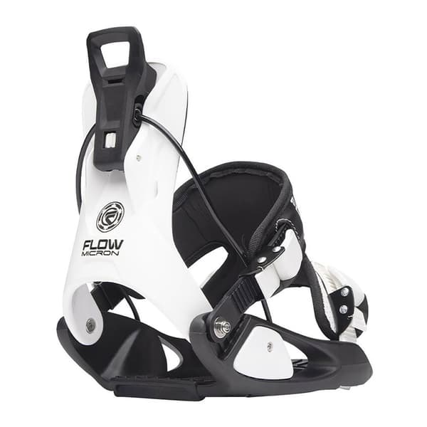 Flow Snowboardbindningar Micron Fusion Svart XS
