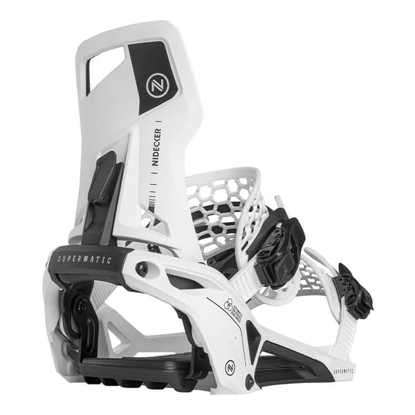 Nidecker Snowboardbindningar Supermatic Vit M