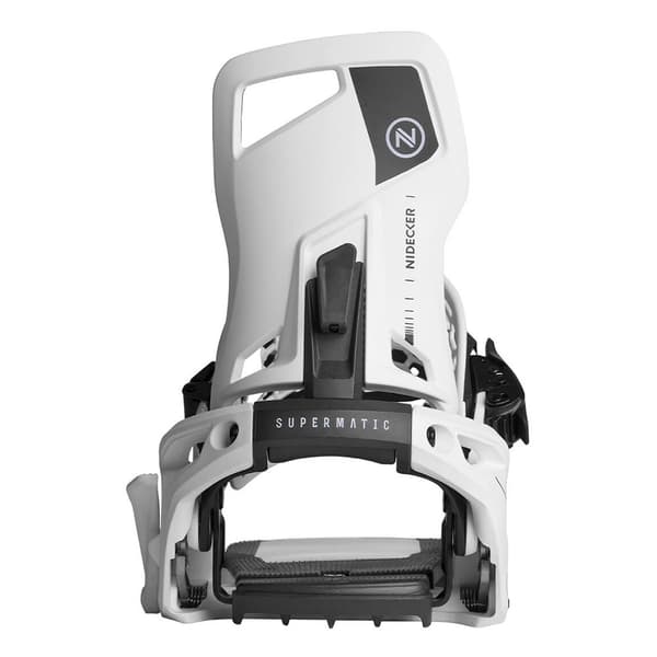 Nidecker Snowboardbindningar Supermatic Vit M