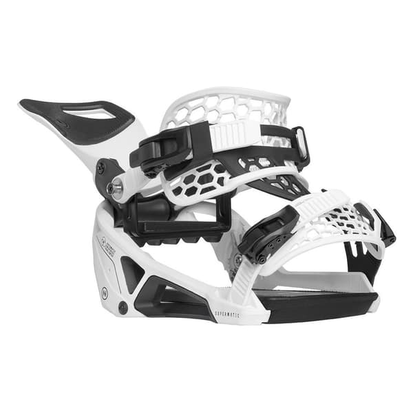 Nidecker Snowboardbindningar Supermatic Vit M