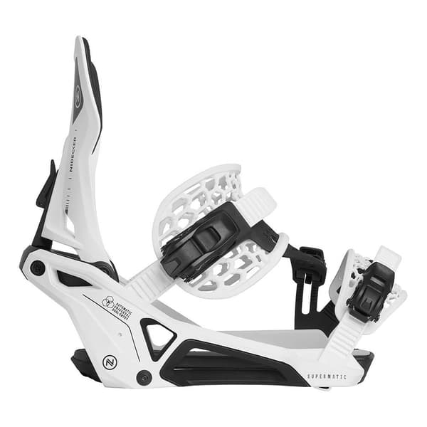 Nidecker Snowboardbindningar Supermatic Vit M