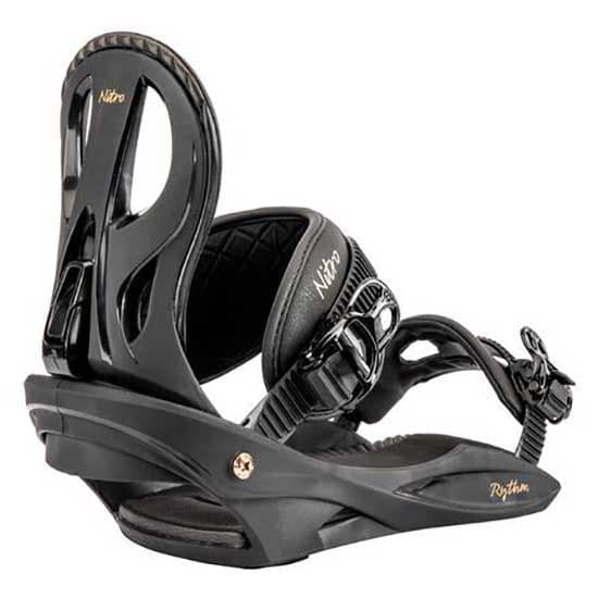 Nitro Kvinde Snowboard Bindinger Rythm Sort S