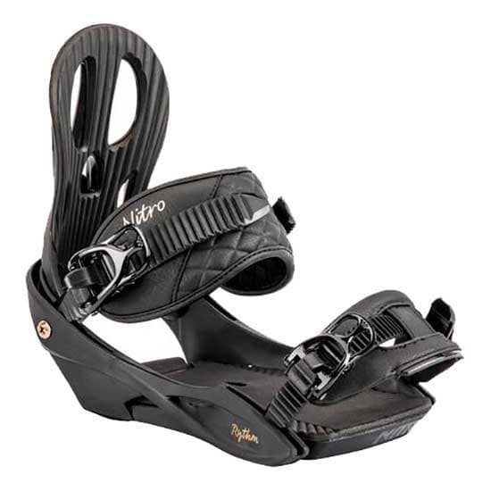 Nitro Kvinde Snowboard Bindinger Rythm Sort S