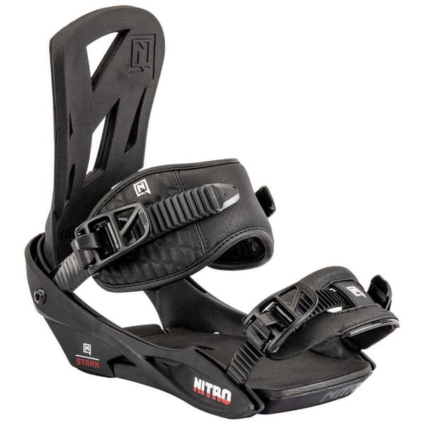 Nitro Snowboard Bindinger Staxx Sort L