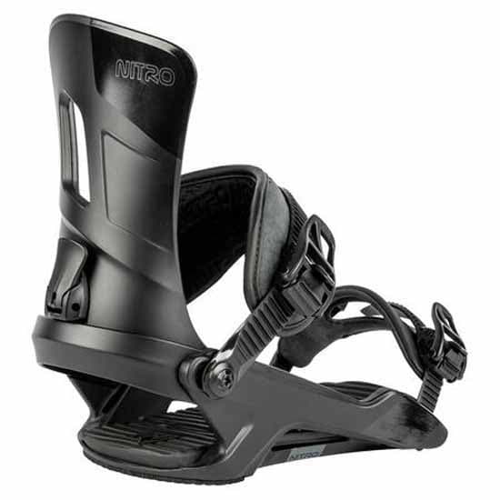 Nitro Snowboardbindningar Rambler Svart L