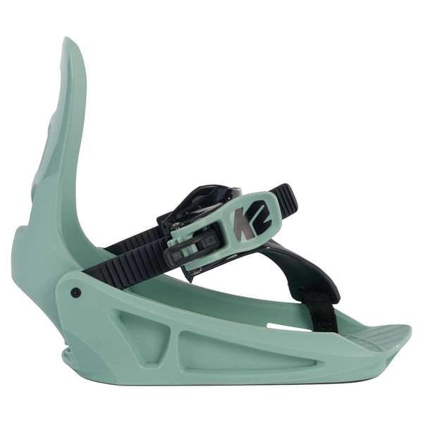 K2 Snowboards Snowboard Bindinger Lil Kat Grøn XS