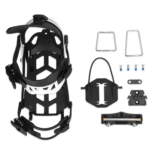 Ride Snowboardbindningar A-bc Silver M