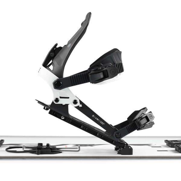 Ride Snowboardbindningar A-bc Silver M