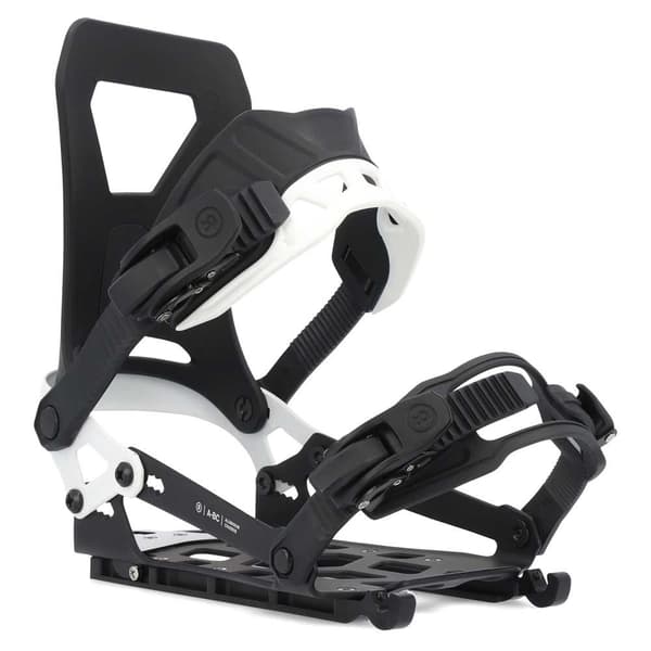 Ride Snowboardbindningar A-bc Silver M