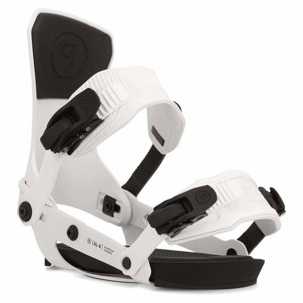 Ride Kvinna Snowboard Bindningar Al-6 Vit S