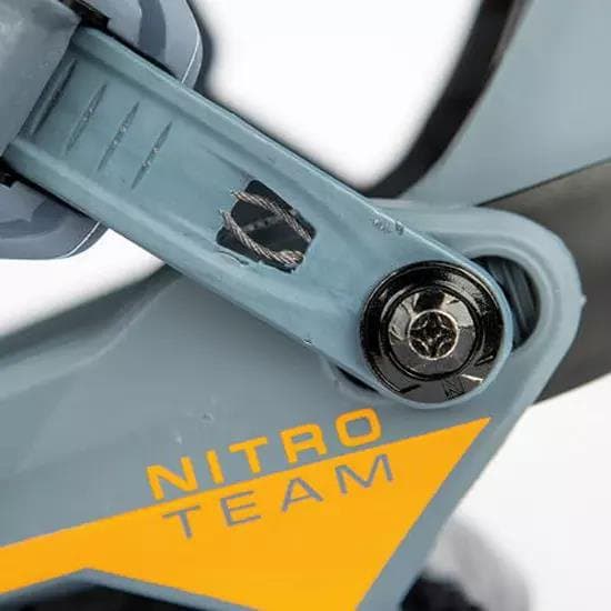 Nitro Lumilaudan Siteet Team Hopeinen L