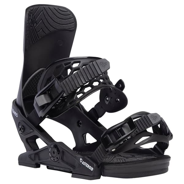 Jones Ungdoms Snowboardbindningar Asteroid Svart S