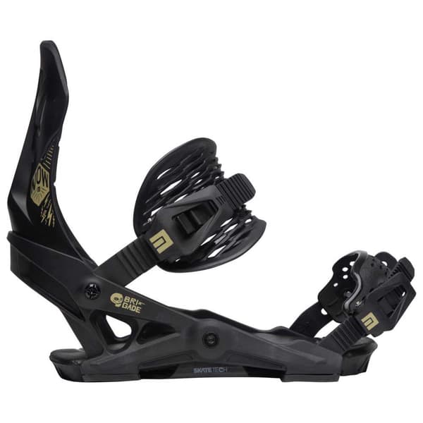 Now Snowboard Bindinger Brigade Sort S