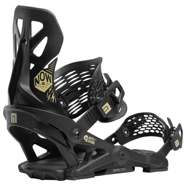 Now Snowboard Bindinger Brigade Sort S