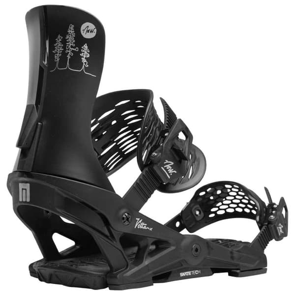 Now Kvinde Snowboard Bindinger Vetta Sort M