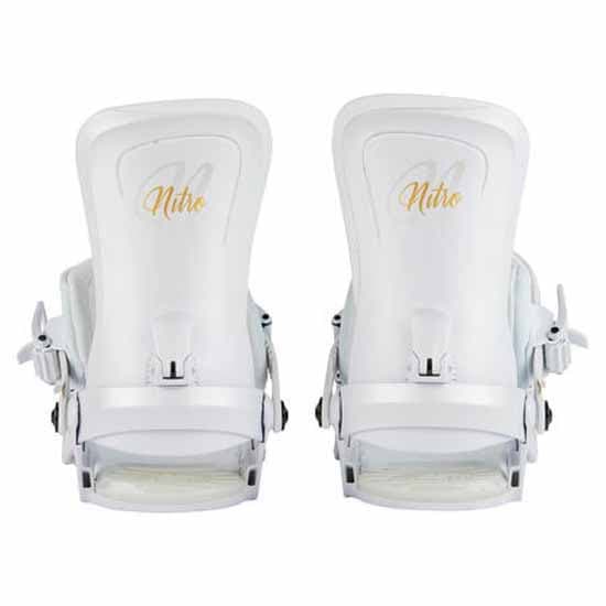 Nitro Kvinde Snowboard Bindinger Poison Hvid S-M