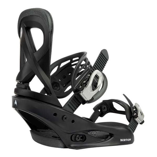Burton Snowboard Bindinger Kvinde Scribe Sort L