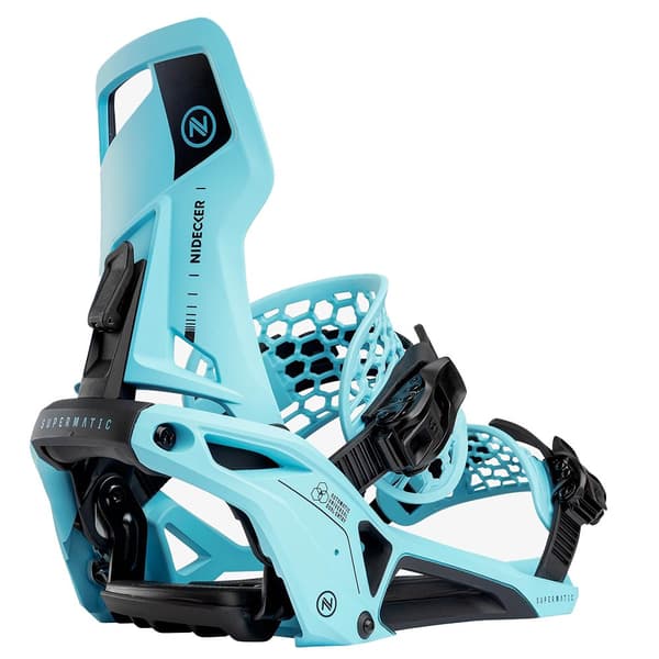 Nidecker Snowboardbindningar Supermatic Escapecyan  L