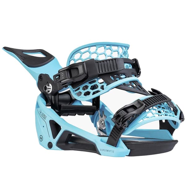 Nidecker Snowboardbindningar Supermatic Escapecyan  M