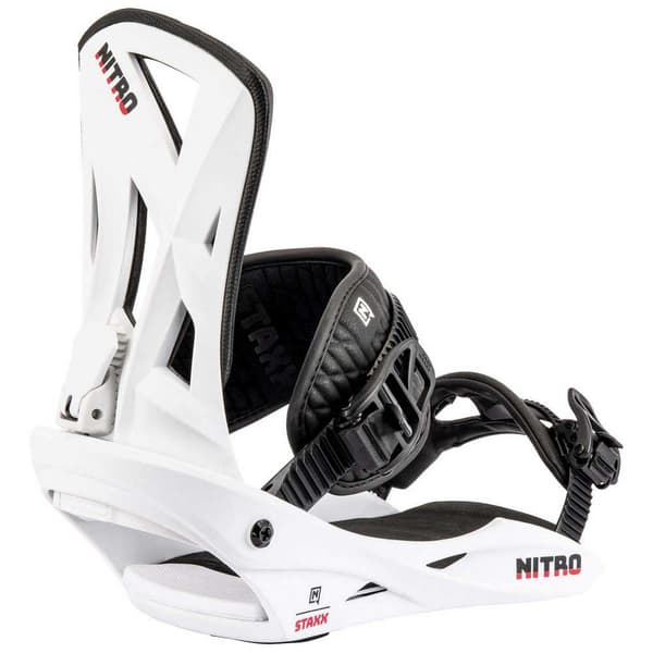Nitro Staxx Snowboardbindinger Sort M