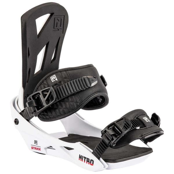 Nitro Staxx Snowboardbindinger Sort M