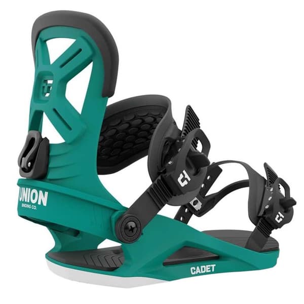 Union Binding Cadet Junior Snowboardbindningar Grönt S
