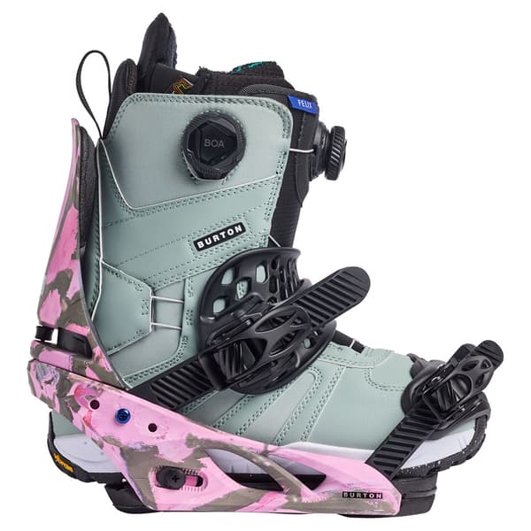 Burton Lexa X Snowboardbindningar Rosa L