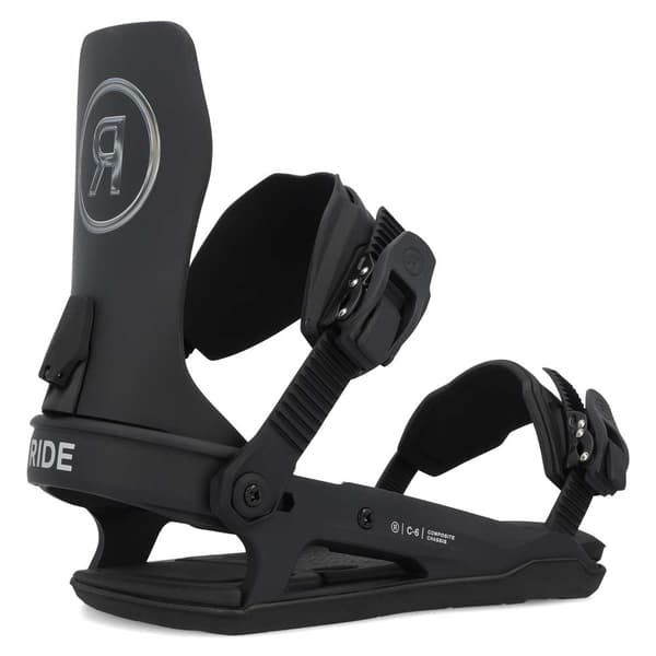 Ride C-6 Snowboardbindningar Svart L