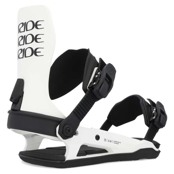 Ride C-6 Snowboardbindinger Hvid M