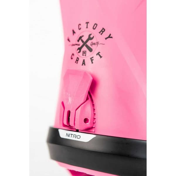 Nitro Team Lumilautasiteet Pinkki L