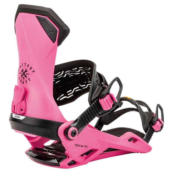 Nitro Team Lumilautasiteet Pinkki L