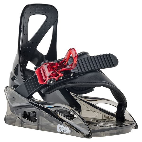 Burton Grom Lumilautasiteet Hopeinen M