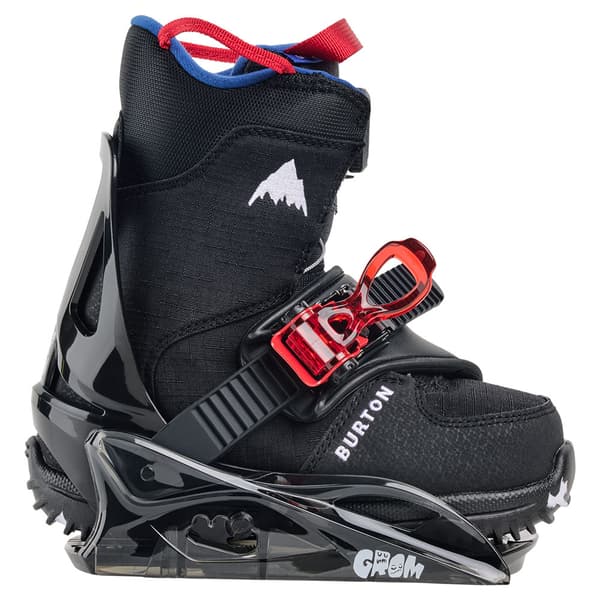 Burton Grom Lumilautasiteet Hopeinen M