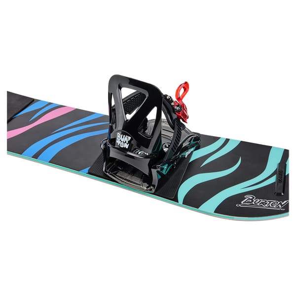 Burton Grom Lumilautasiteet Hopeinen M
