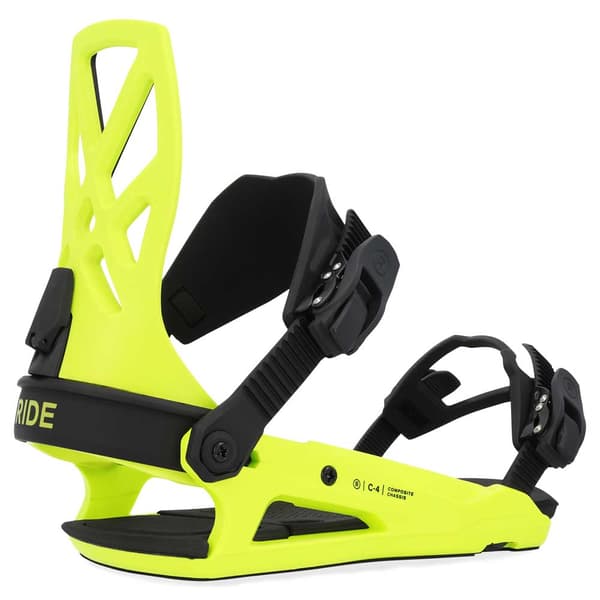 Ride C-4 Snowboardbindningar Gul L