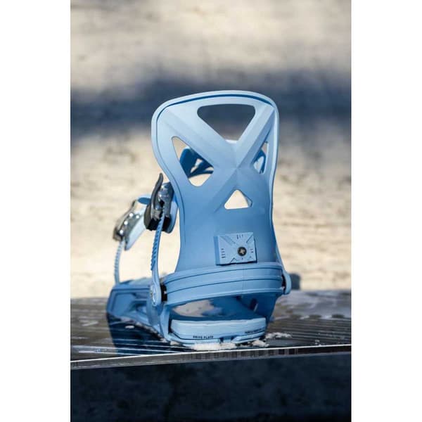 Bent Metal Anvil Snowboardbindningar Blå L