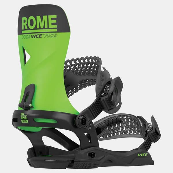 Rome Vice Snowboardbindningar Grönt M-L